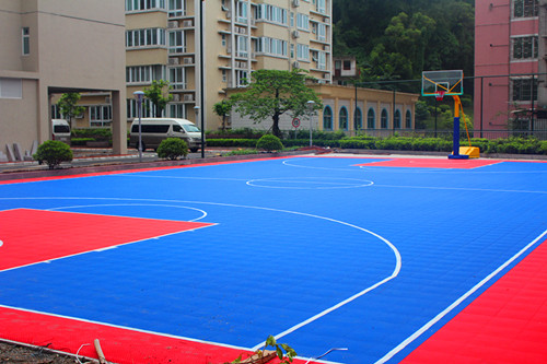 悬浮地板篮球场-专业悬浮地板篮球场铺设